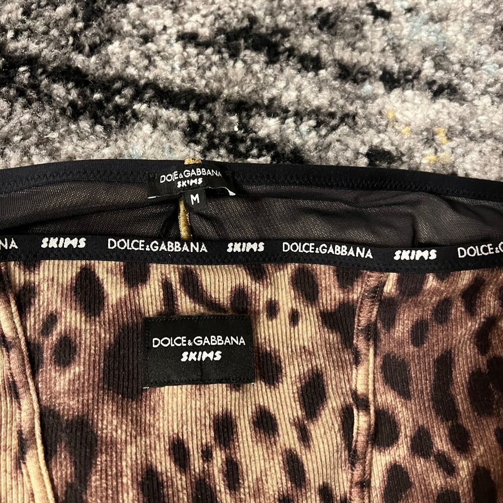 Authentic Dolce & Gabbana X Skims leopard leggings - Picture 3 of 5